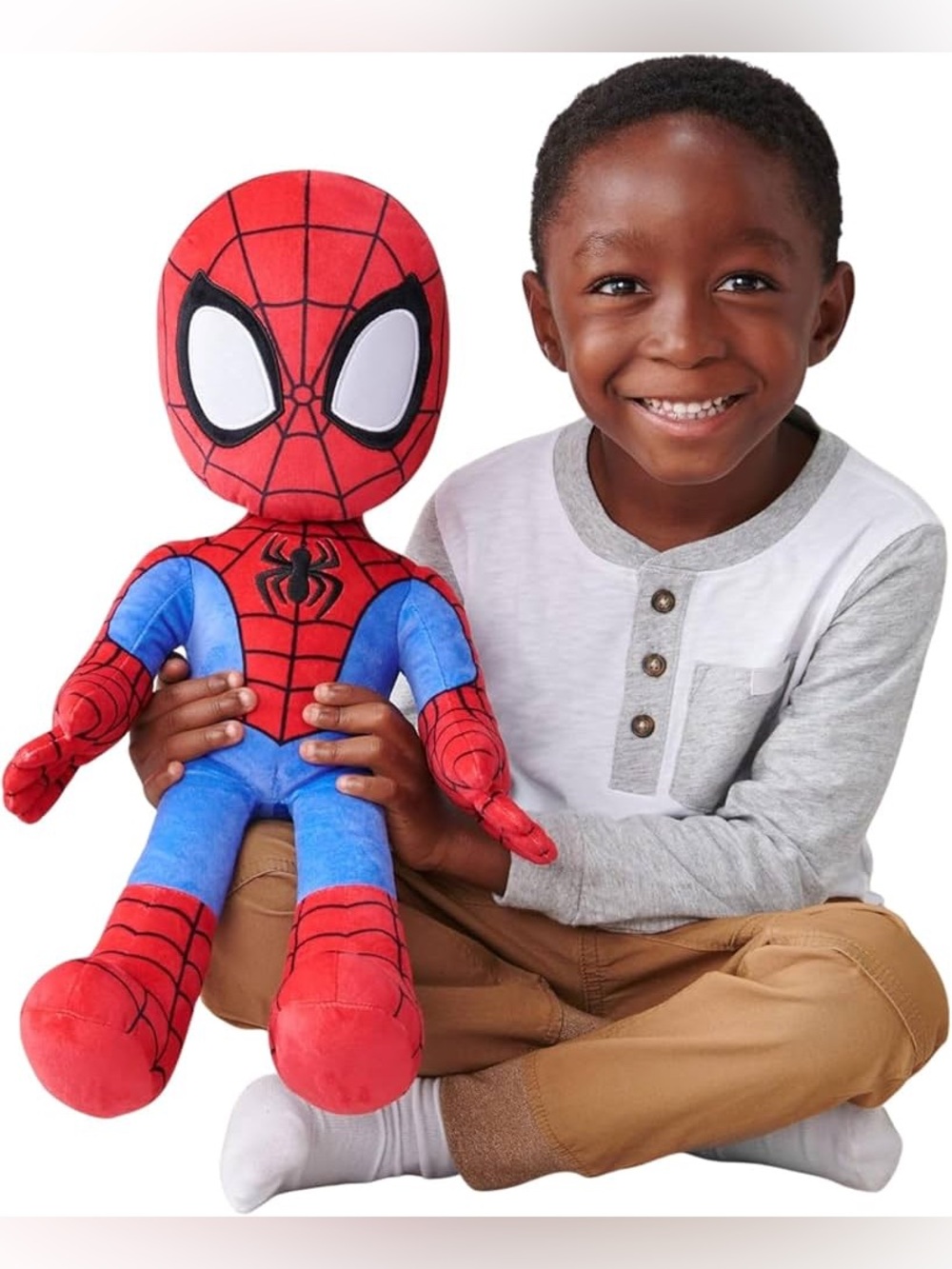Jazwares Marvel's Spidey and His Amazing Friends Oversized 20” Plush Toy